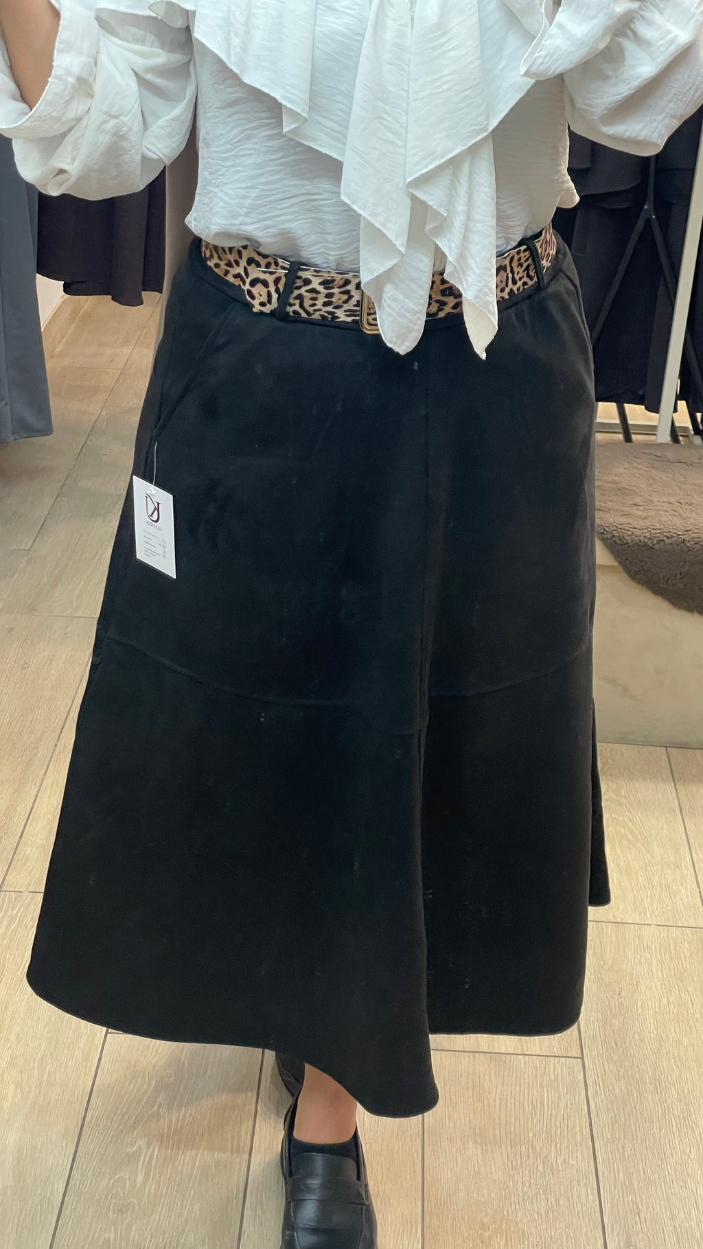 Falda terciopelo