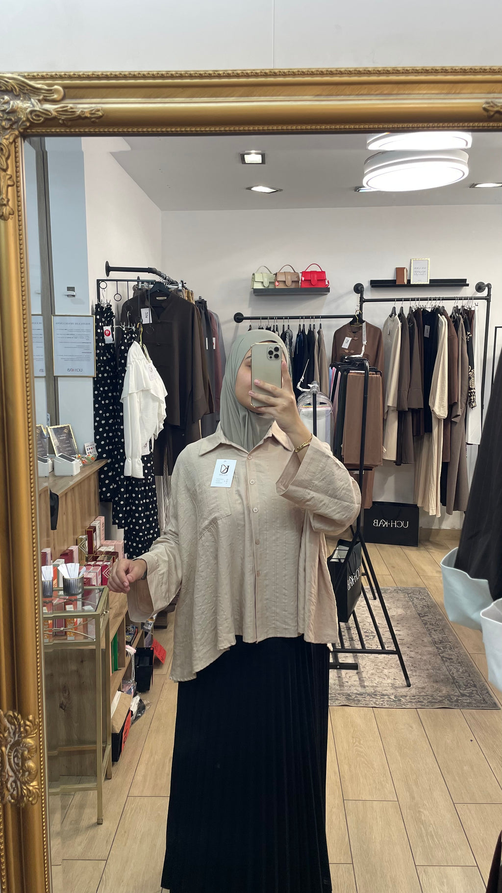 Camisa oversize golden