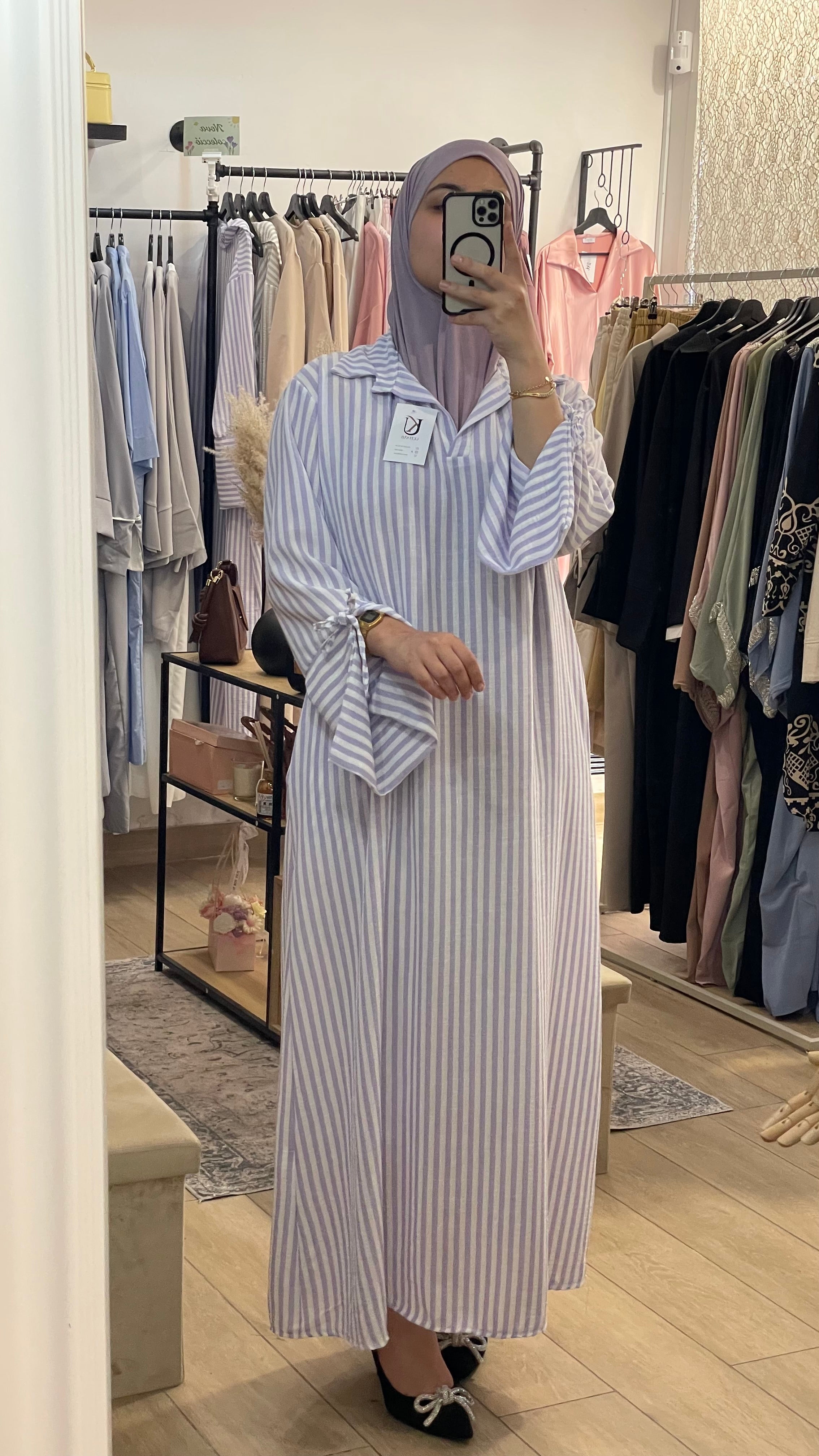 Vestido Rallas