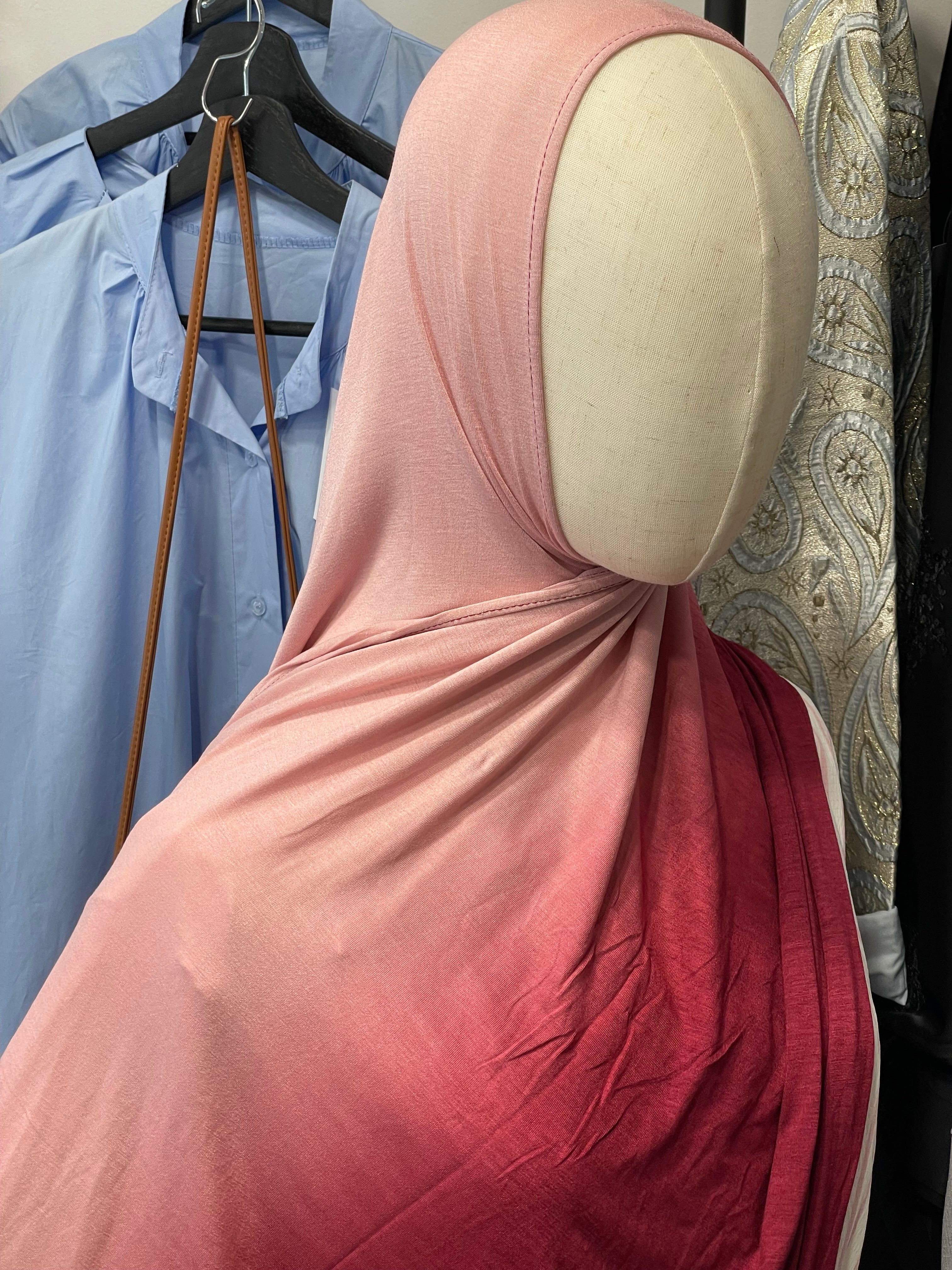 Hijab degradado jersey