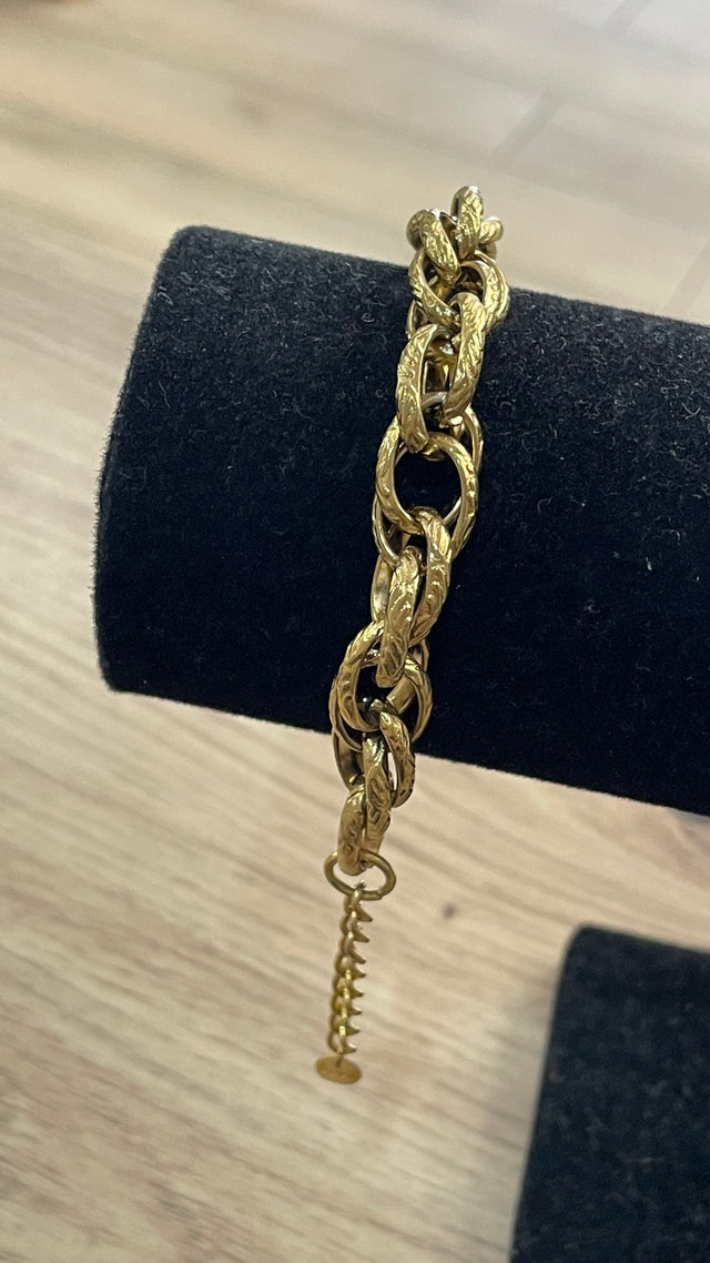 Pulsera cadena Chunky