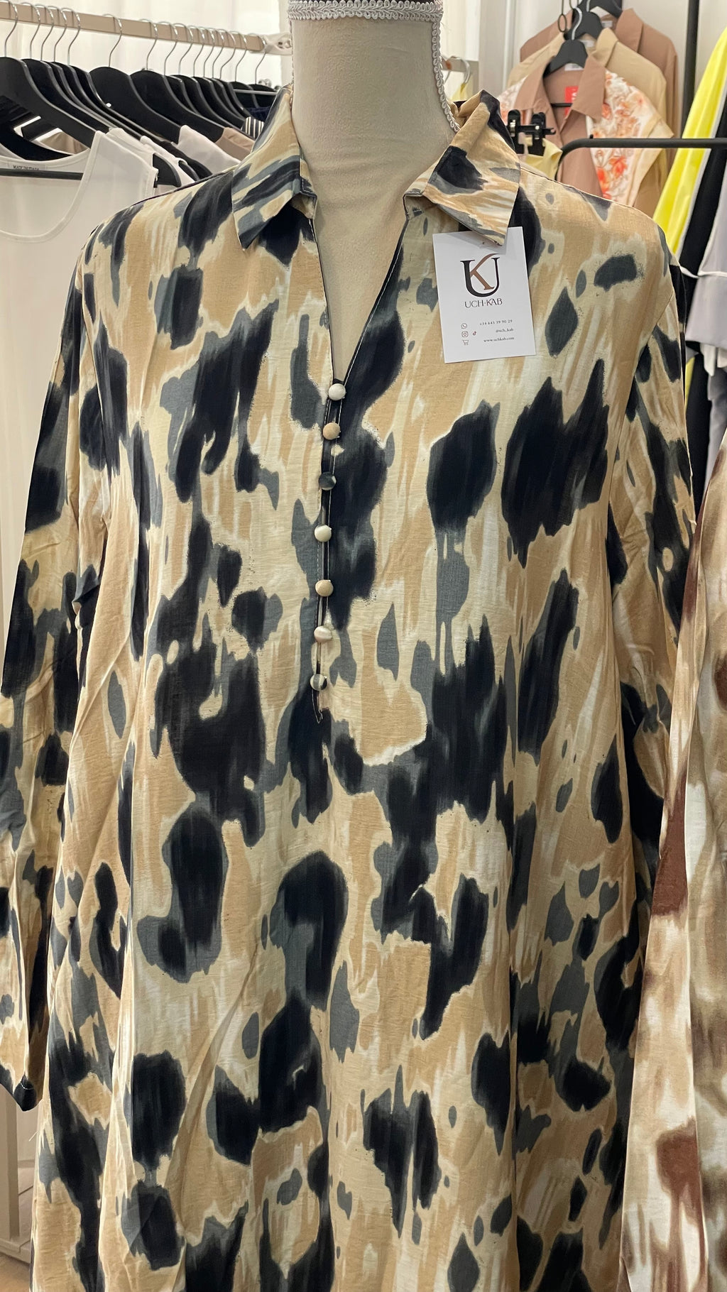 Vestido estampado