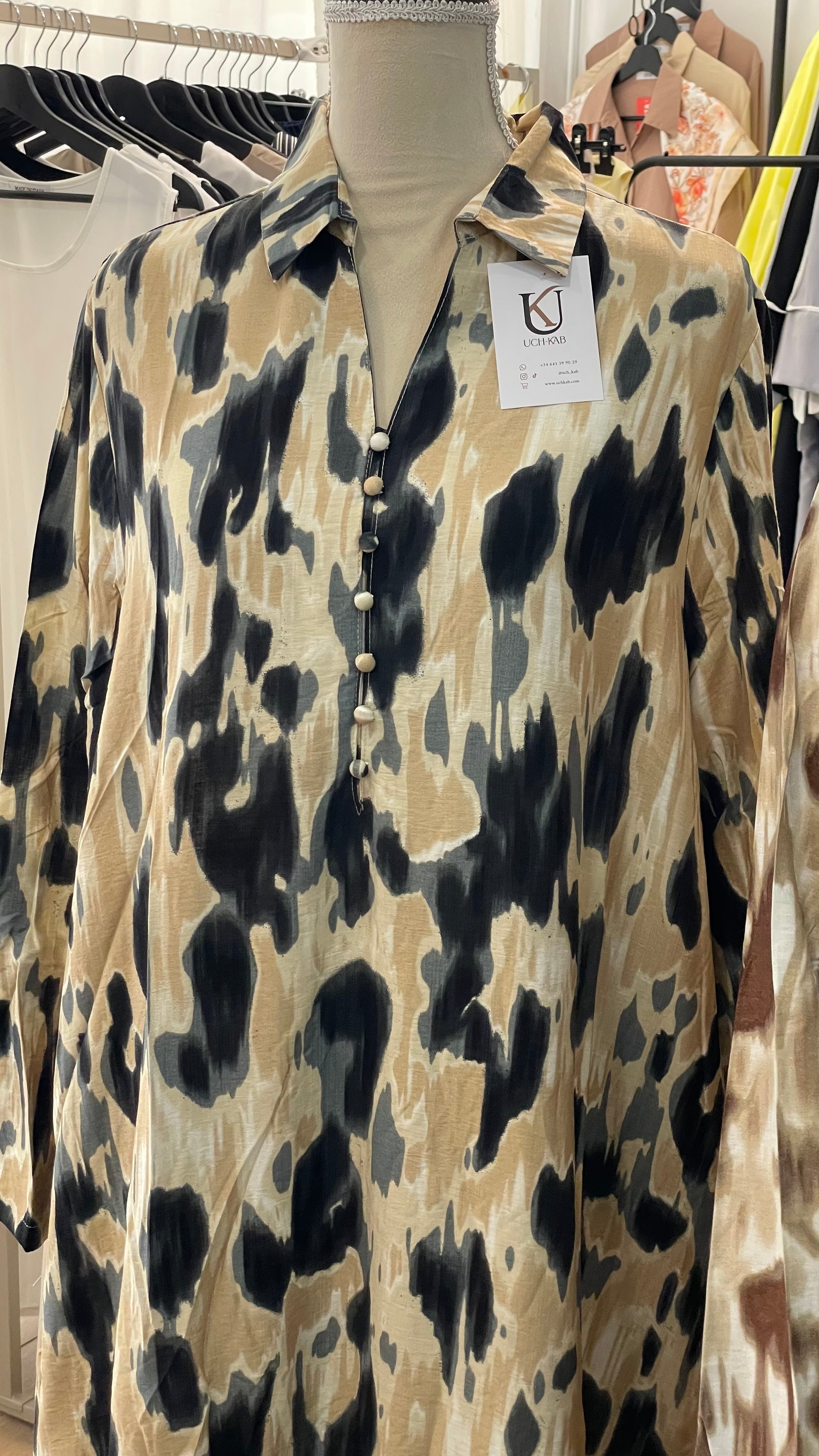 Vestido estampado