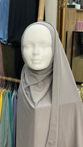 Hijab jersey premium Gris