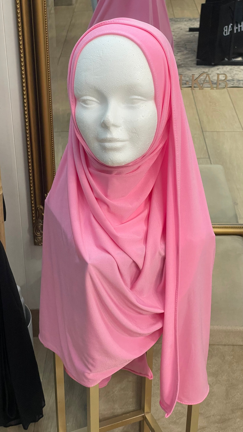 Hijab jersey premium Rosa chicle