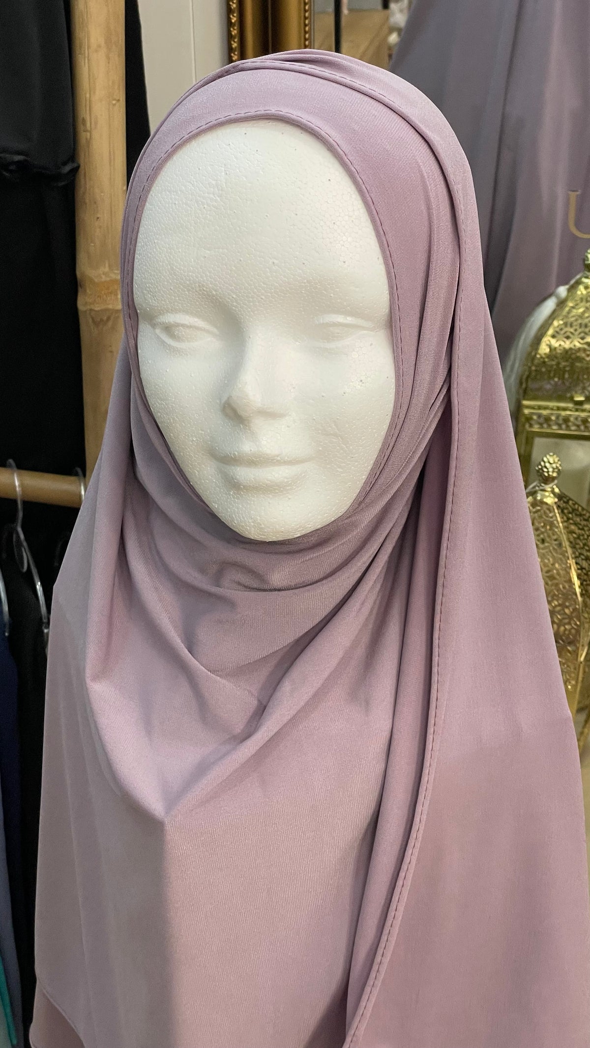 Hijab jersey premium Lila