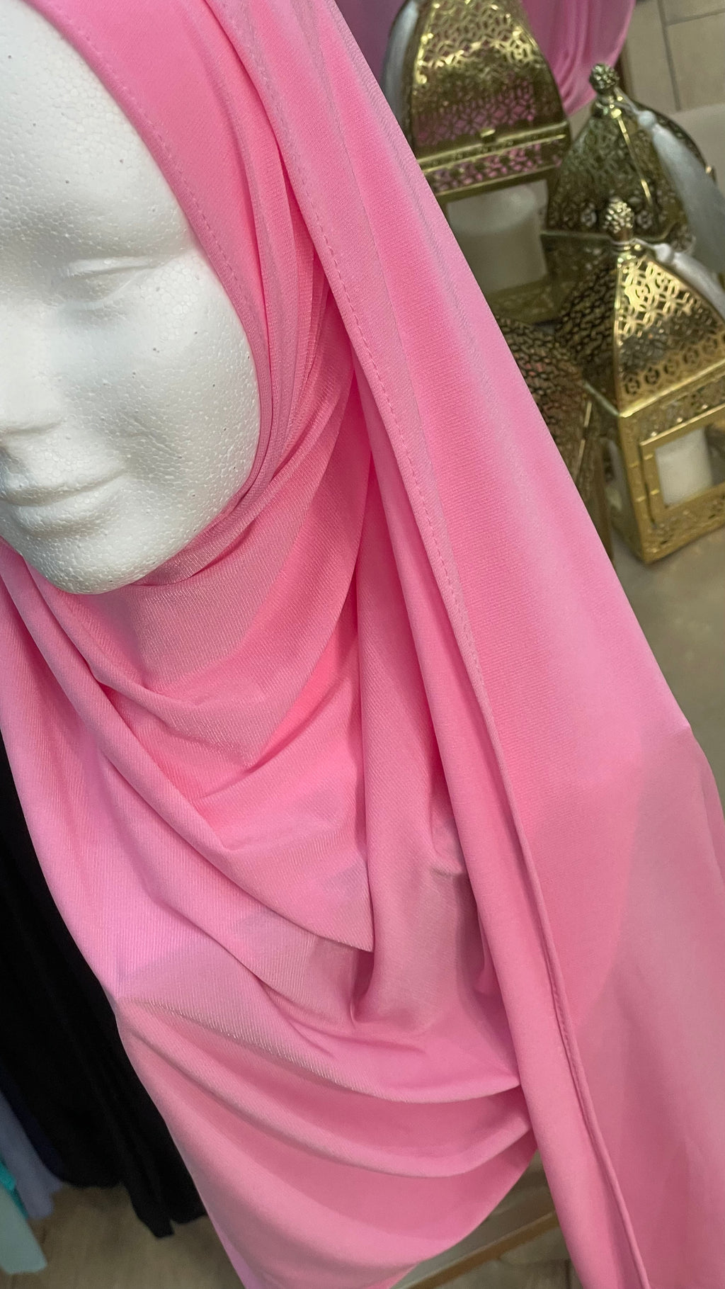 Hijab jersey premium Rosa chicle