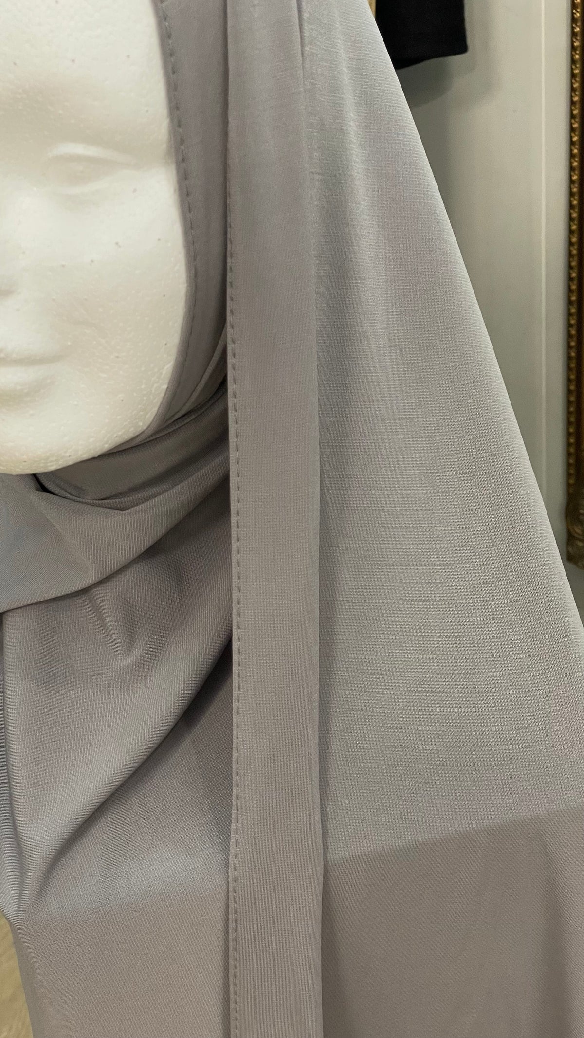Hijab jersey premium Gris