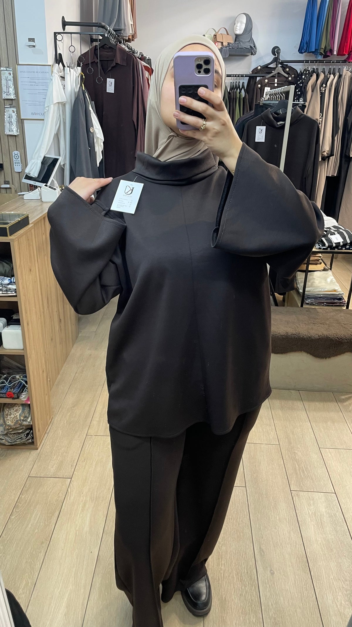 Conjunto Cuello alto