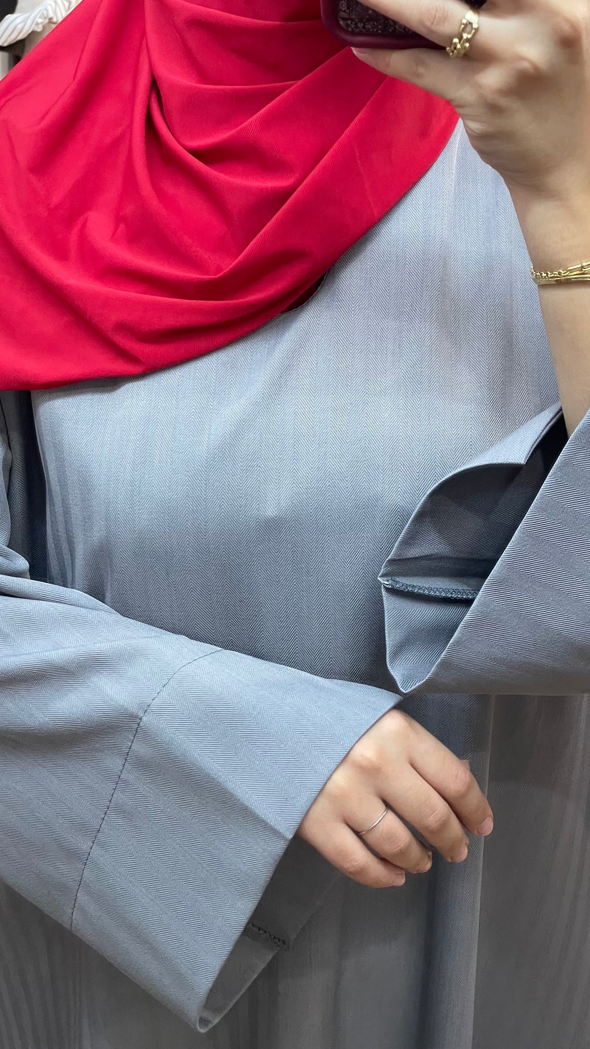 Abaya Rouge