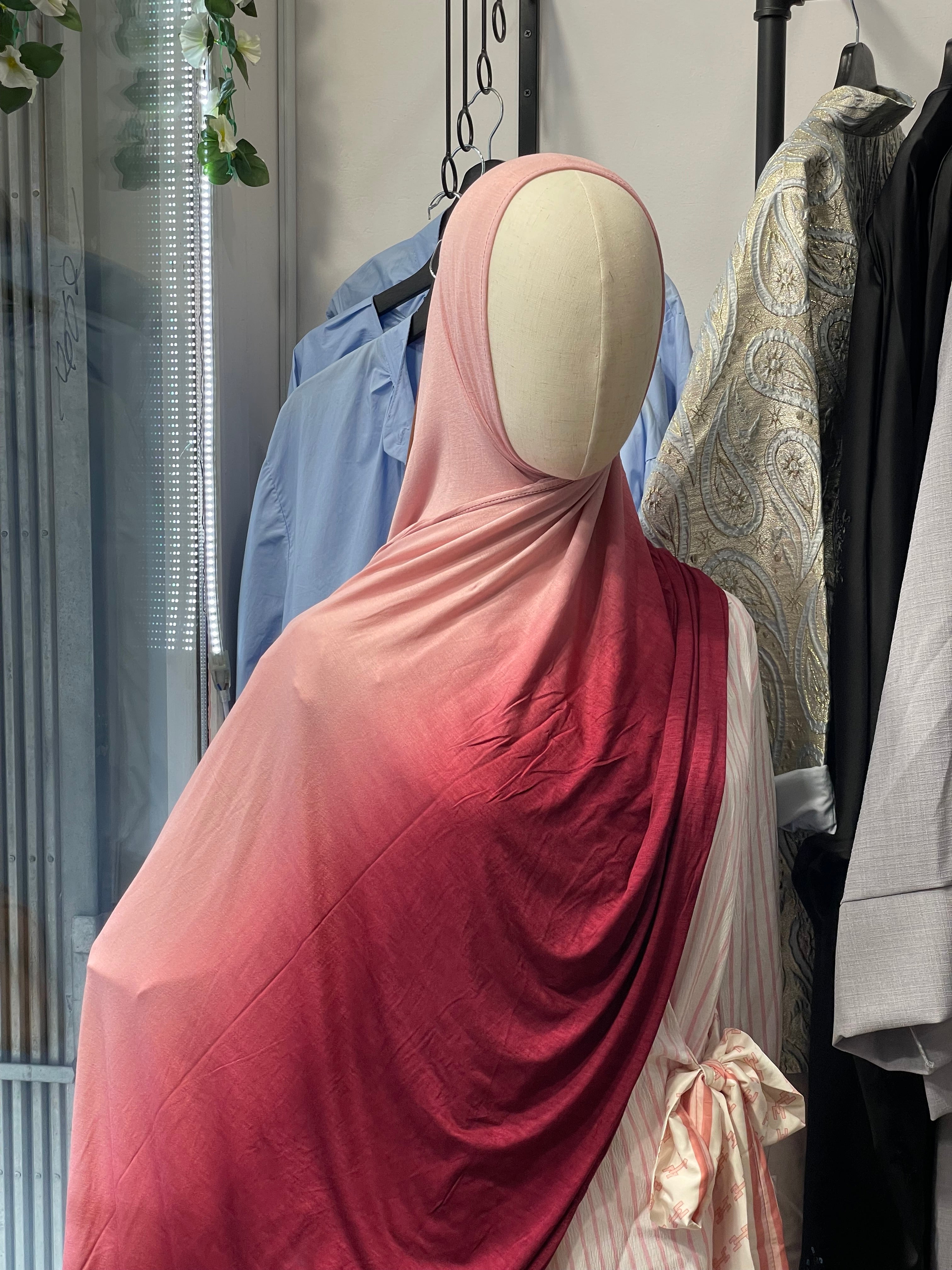 Hijab degradado jersey