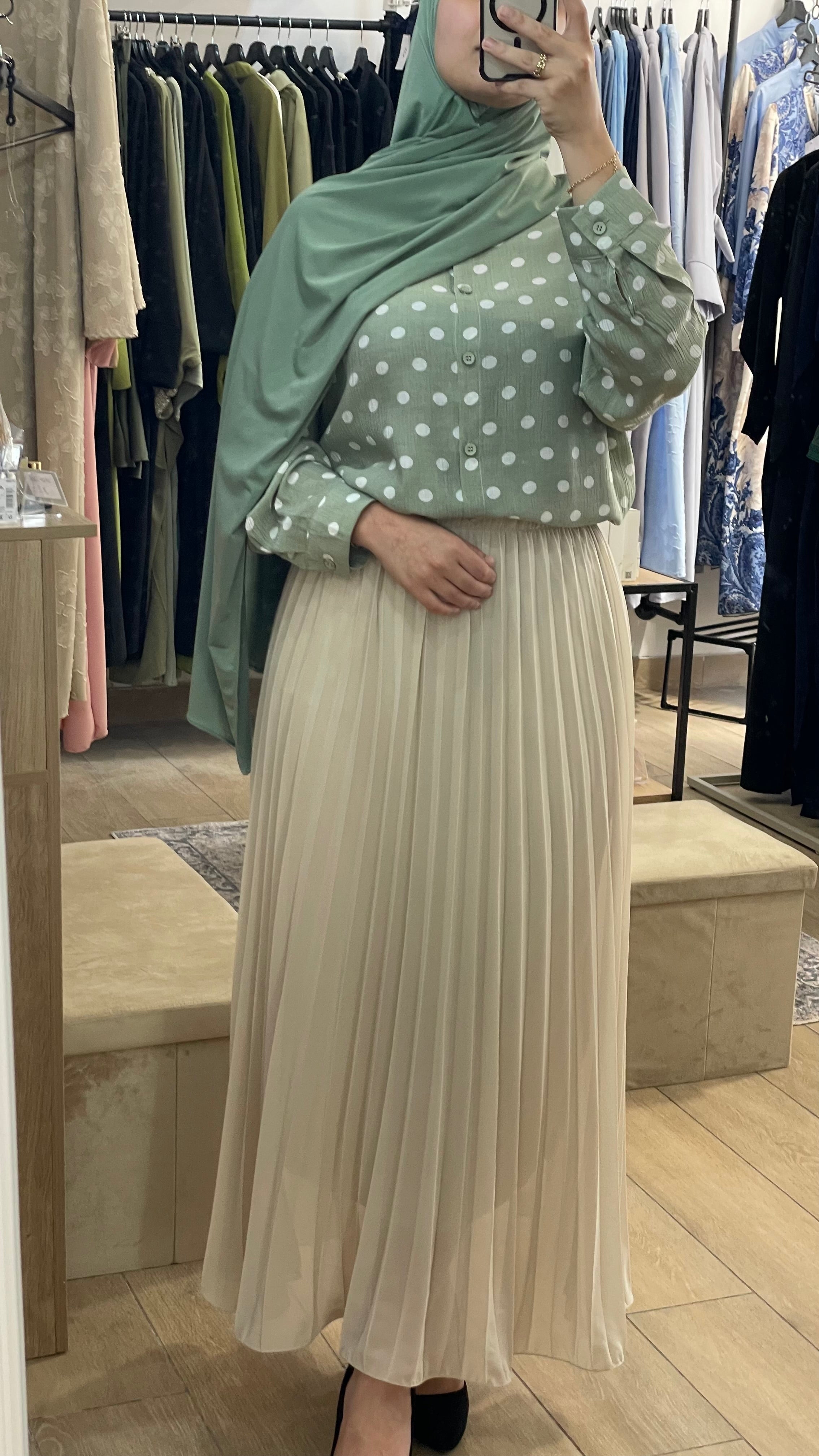 Falda plisada Rome