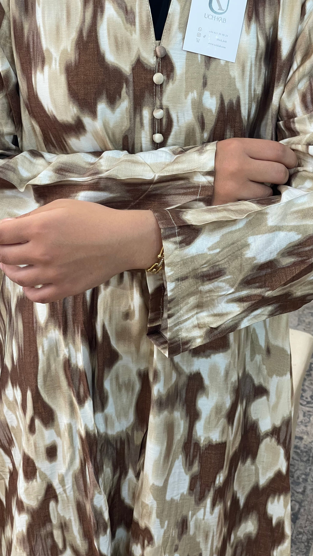 Vestido estampado