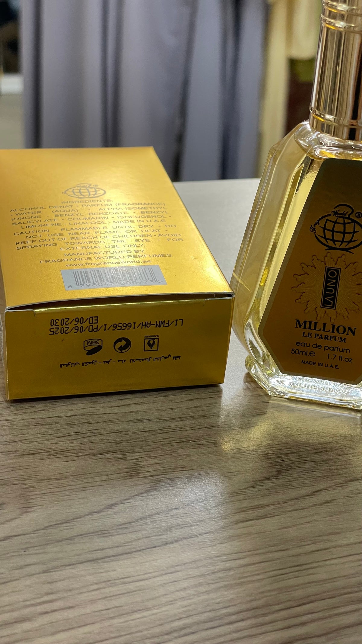 Perfume Millon