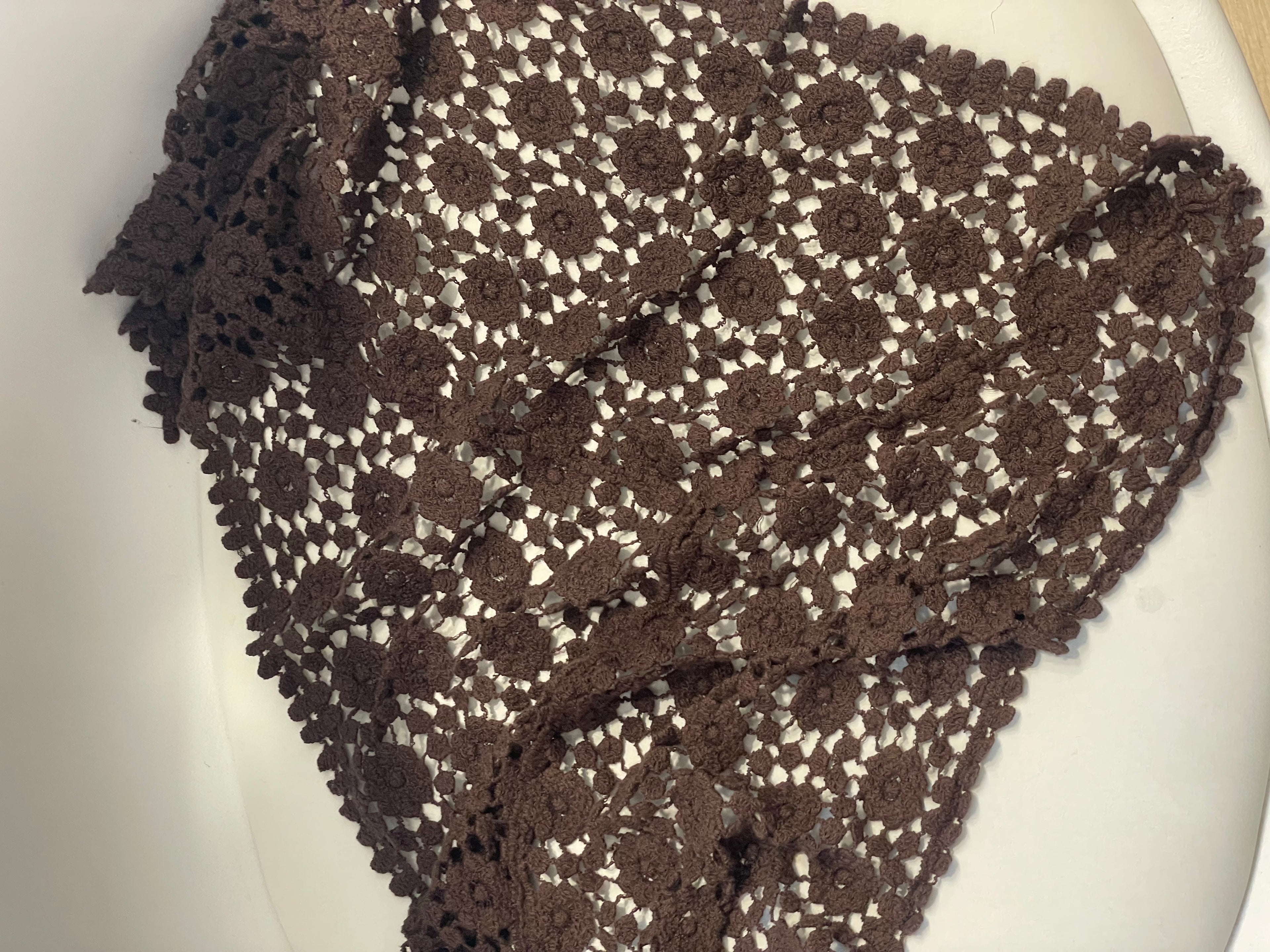 Pañuelo danés marron