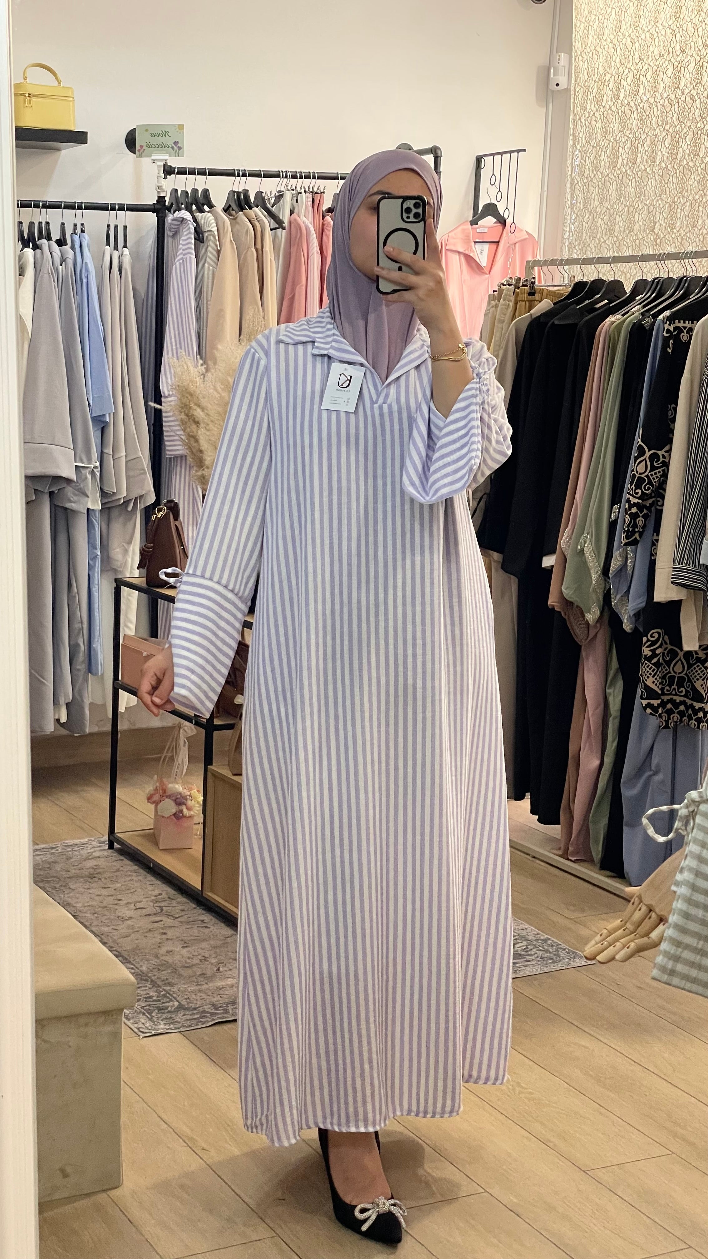 Vestido Rallas